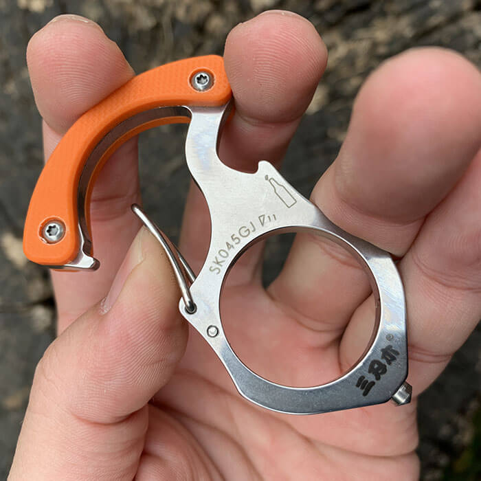 Car Window Breaker & Seatbelt Cutter Keychain