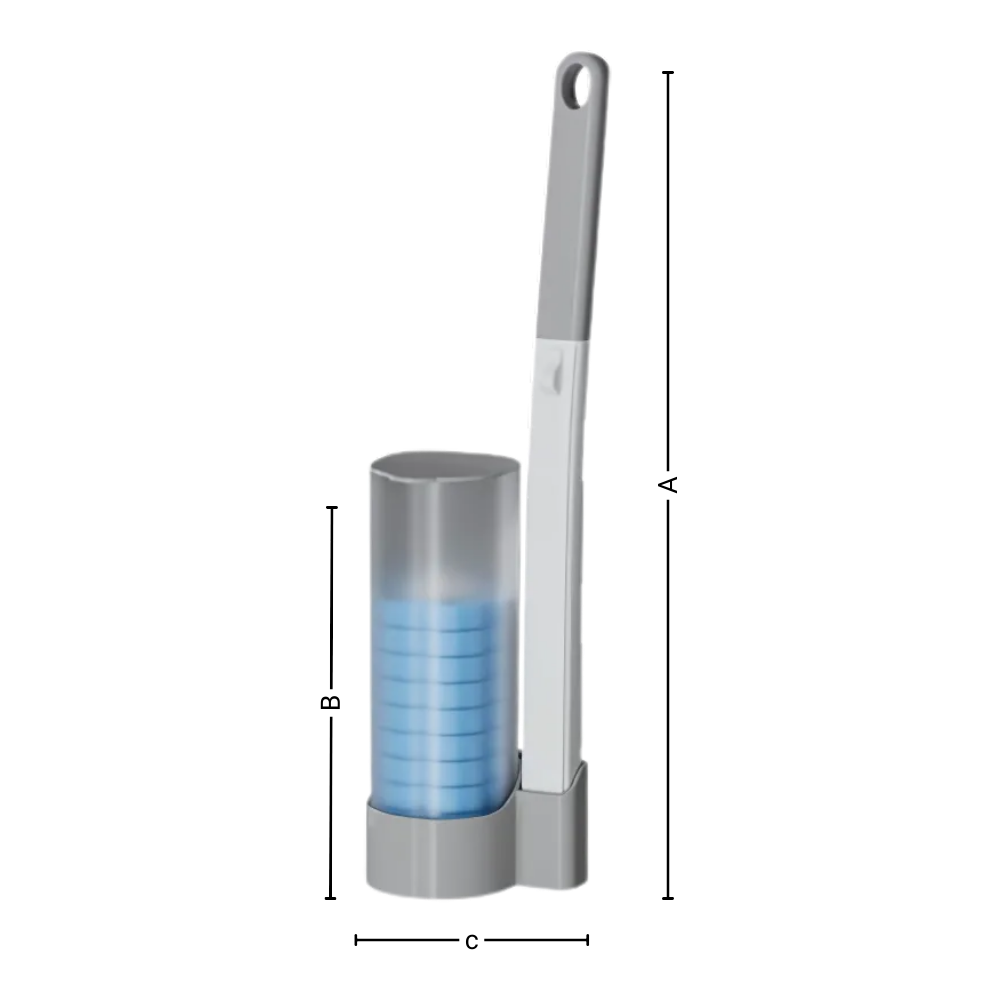 Efficient Cleaning Disposable Toilet Brush