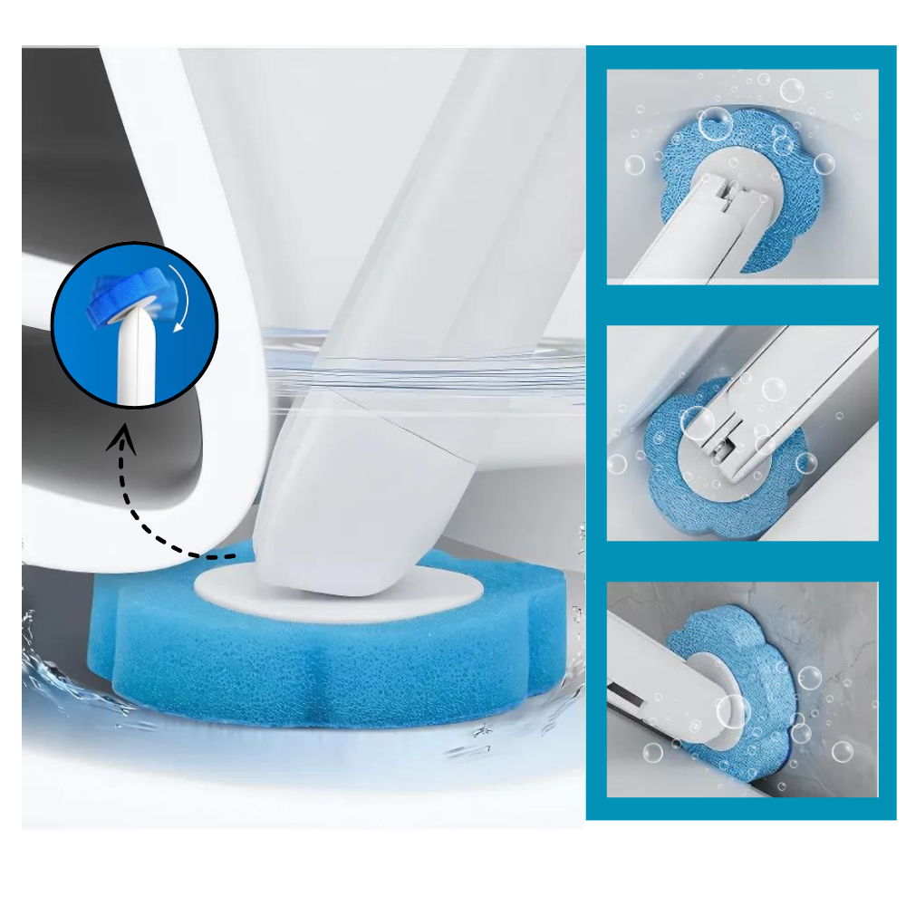 Efficient Cleaning Disposable Toilet Brush