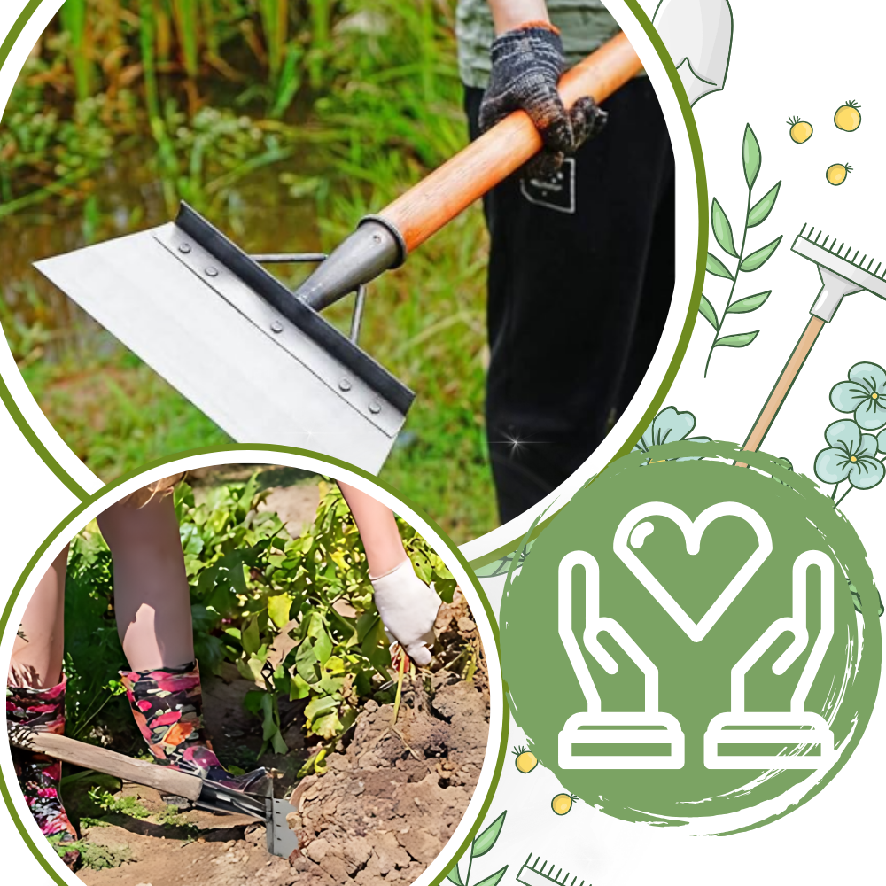 Pelle efficace pour le nettoyage du jardin