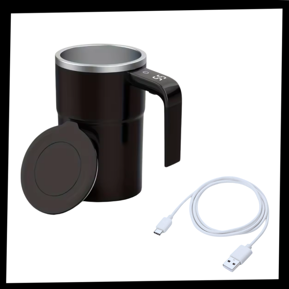 Tasse intelligente avec mélangeur automatique