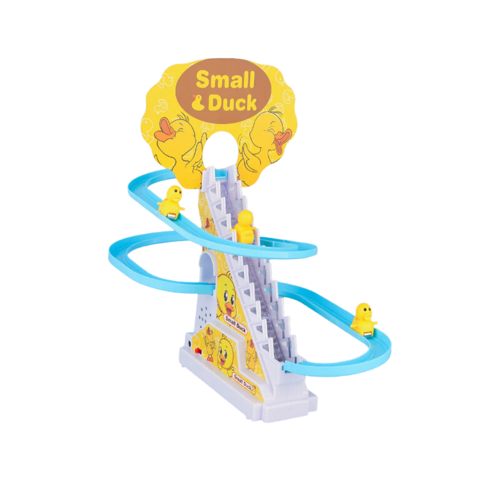 Piste de course de canards interactive