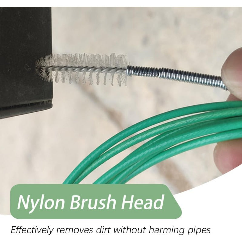 118-Inch Drain Snake Brush for Sunroof & HVAC Lines