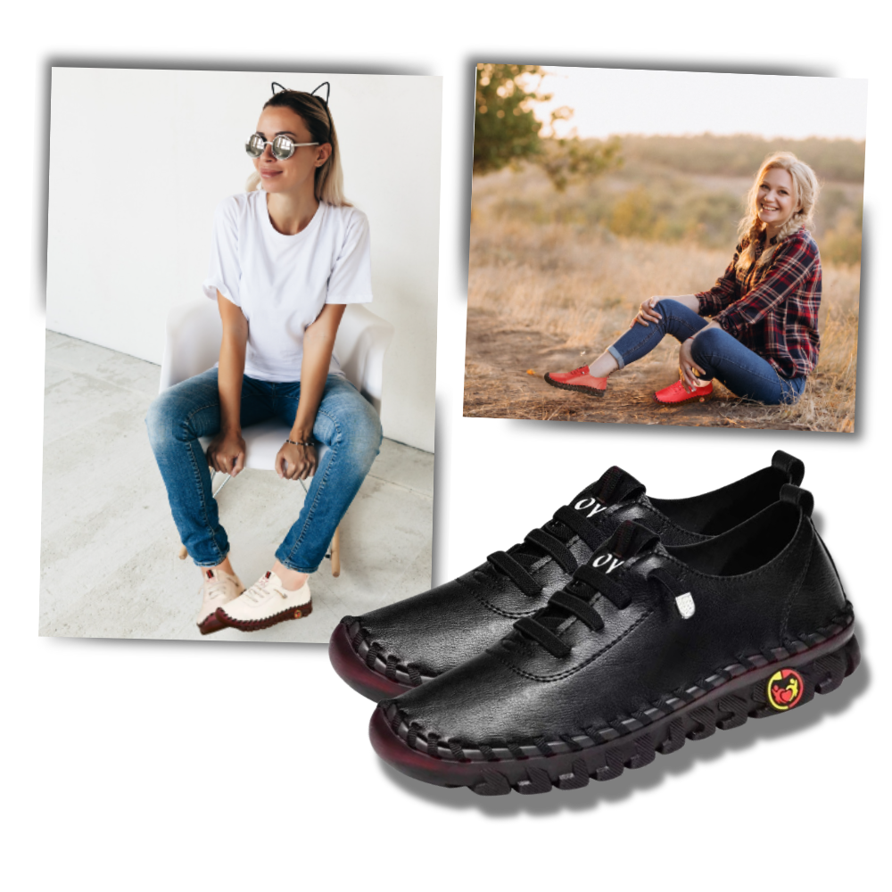 Chaussures orthopédiques à la mode
