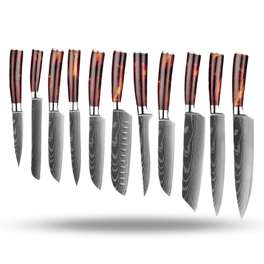 Fire Land Series Japanese Knives