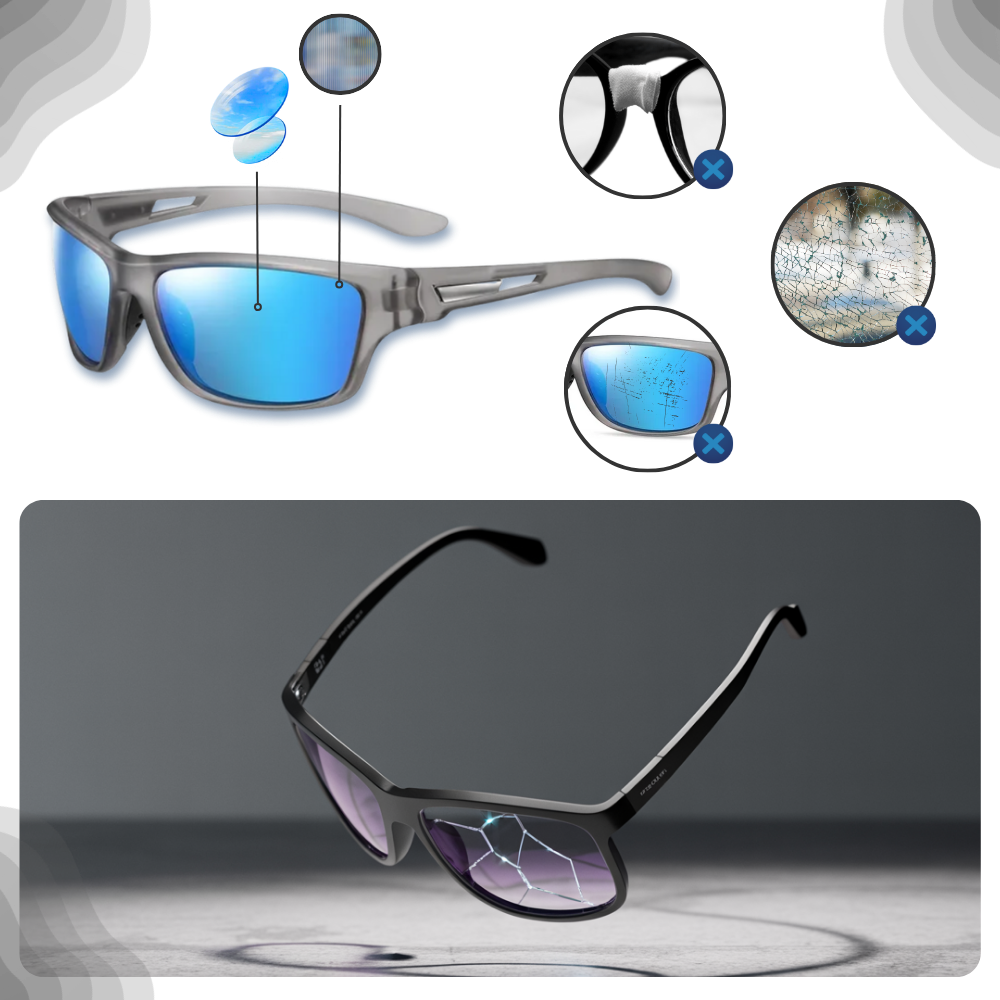 Lunettes de soleil polarisées flottantes