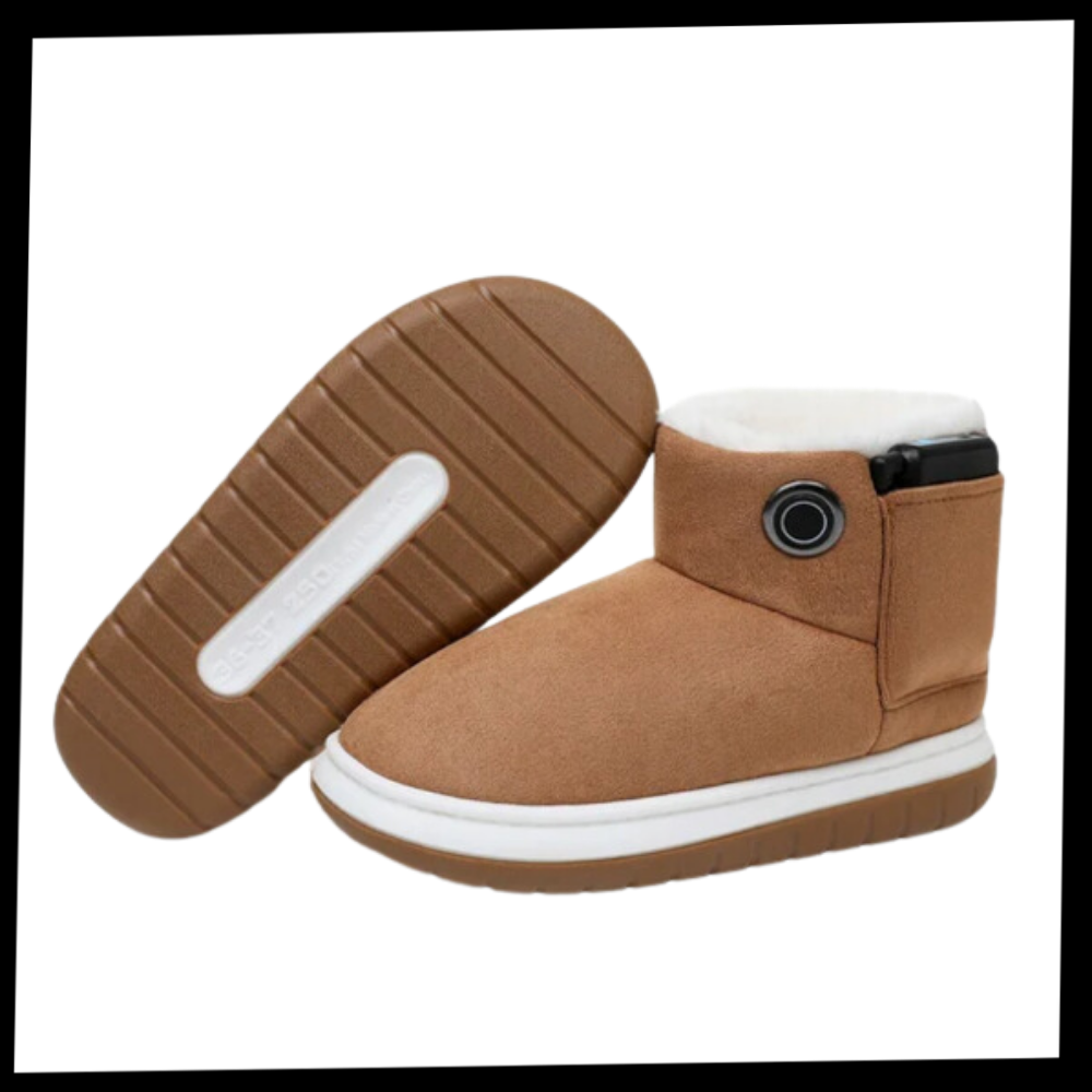 Chaussures en coton chauffées au graphène