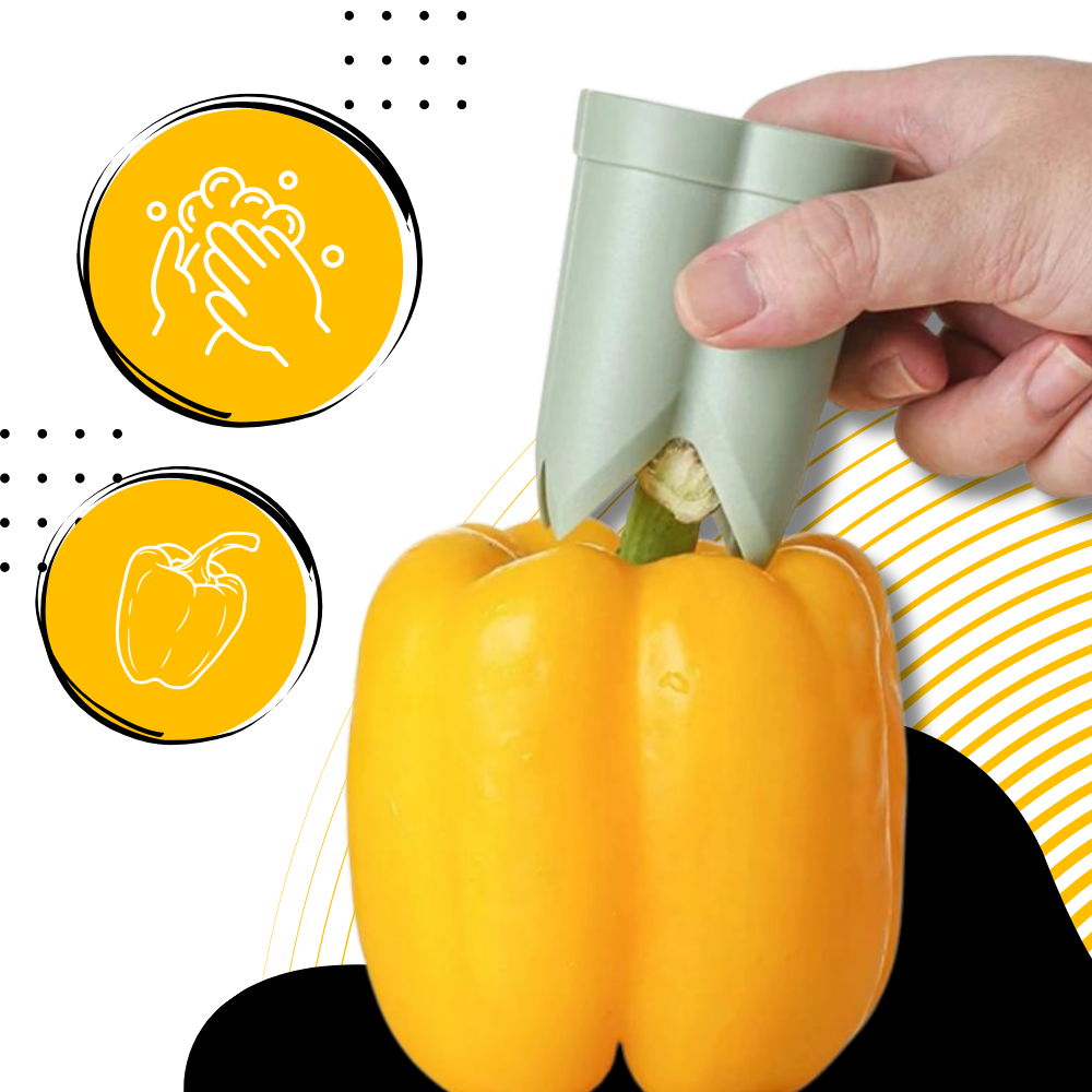 Dénoyauteur inoffensif de fruits et légumes