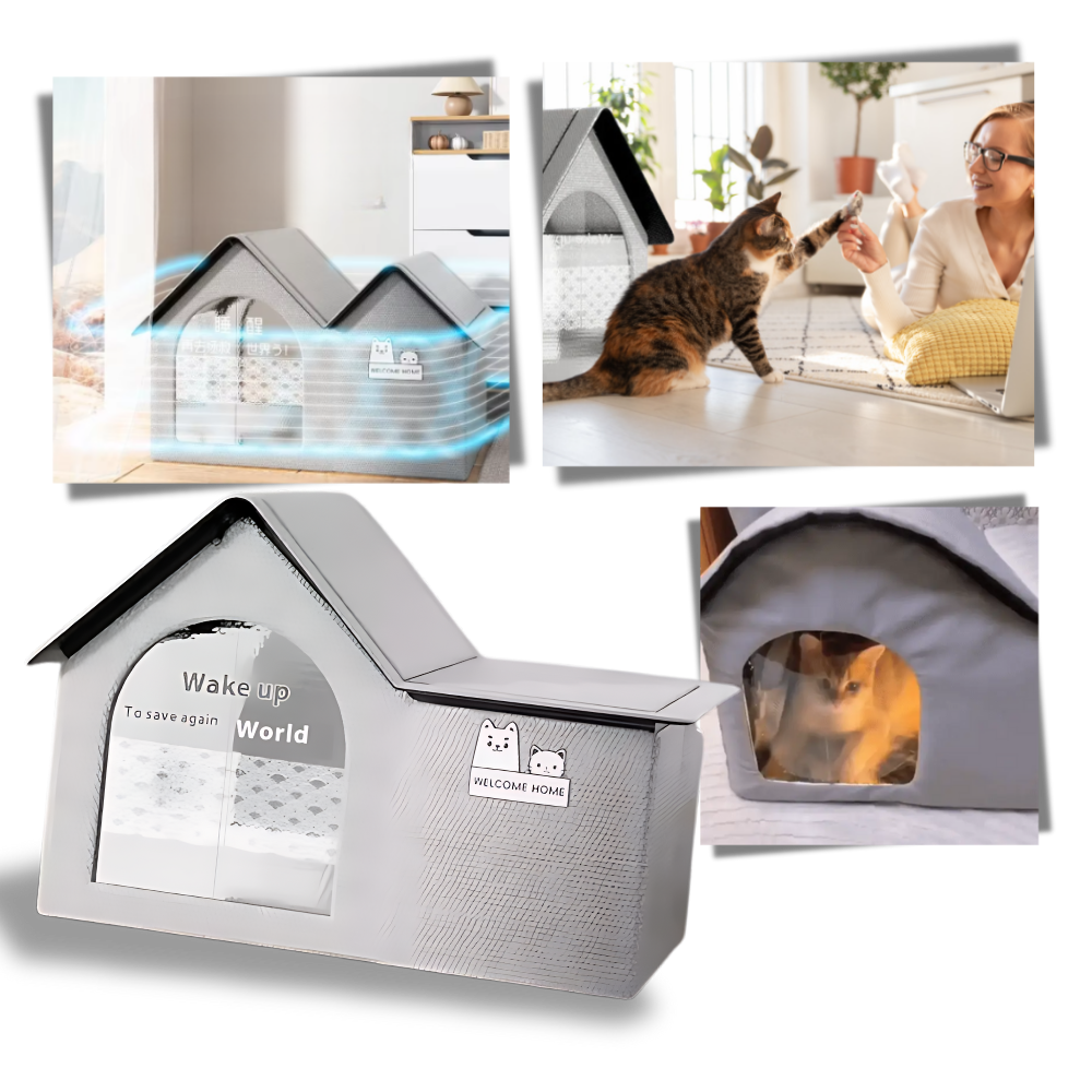 Heat Reflective Insulation Cool Cat House