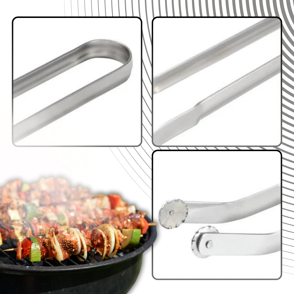 Pince à barbecue résistante à la chaleur