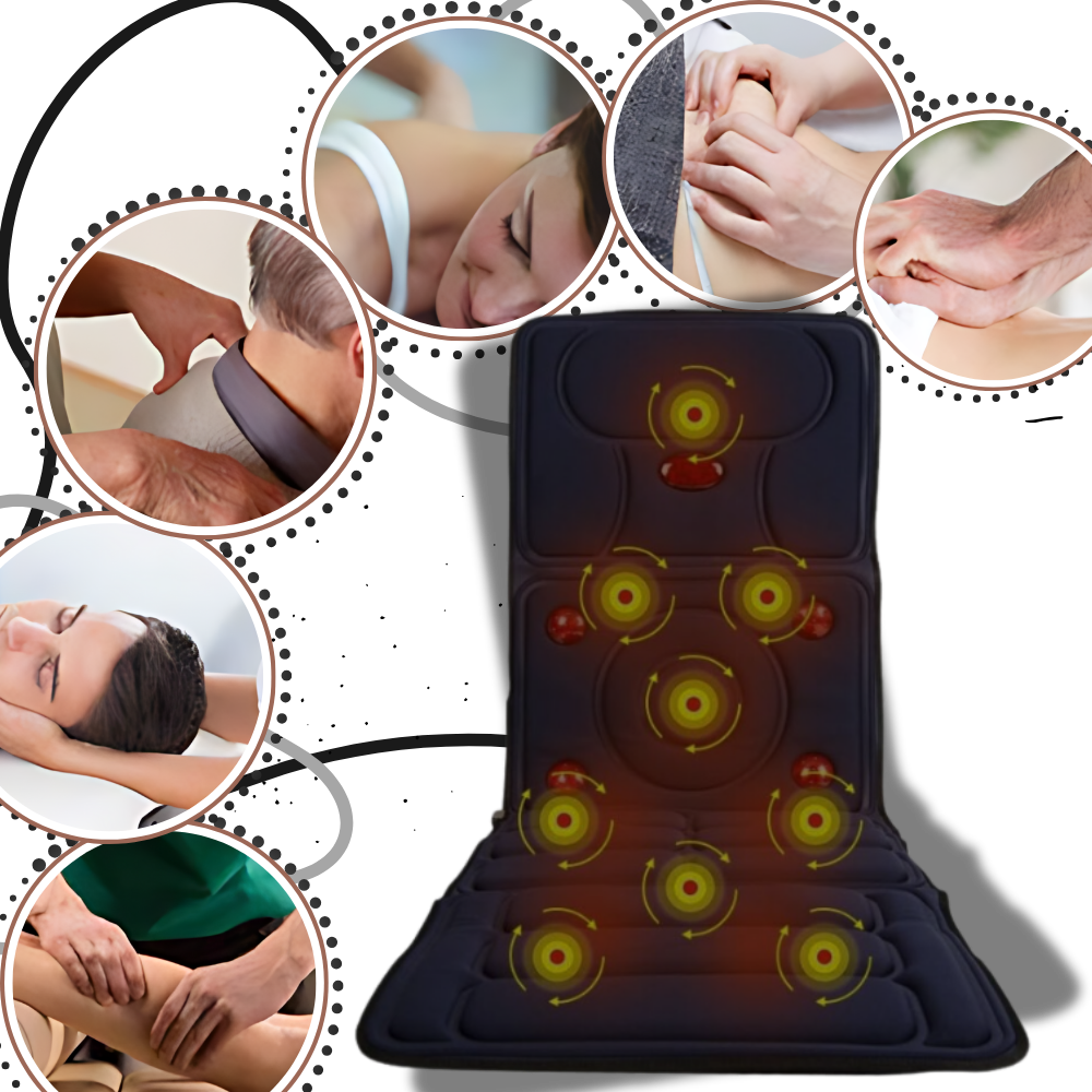 Matelas de massage thermothérapeutique pour le corps entier