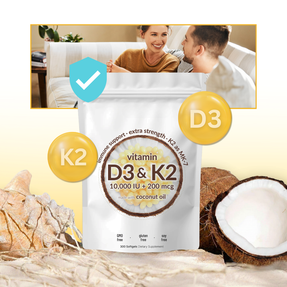 Gélules D3 & K2 haute puissance