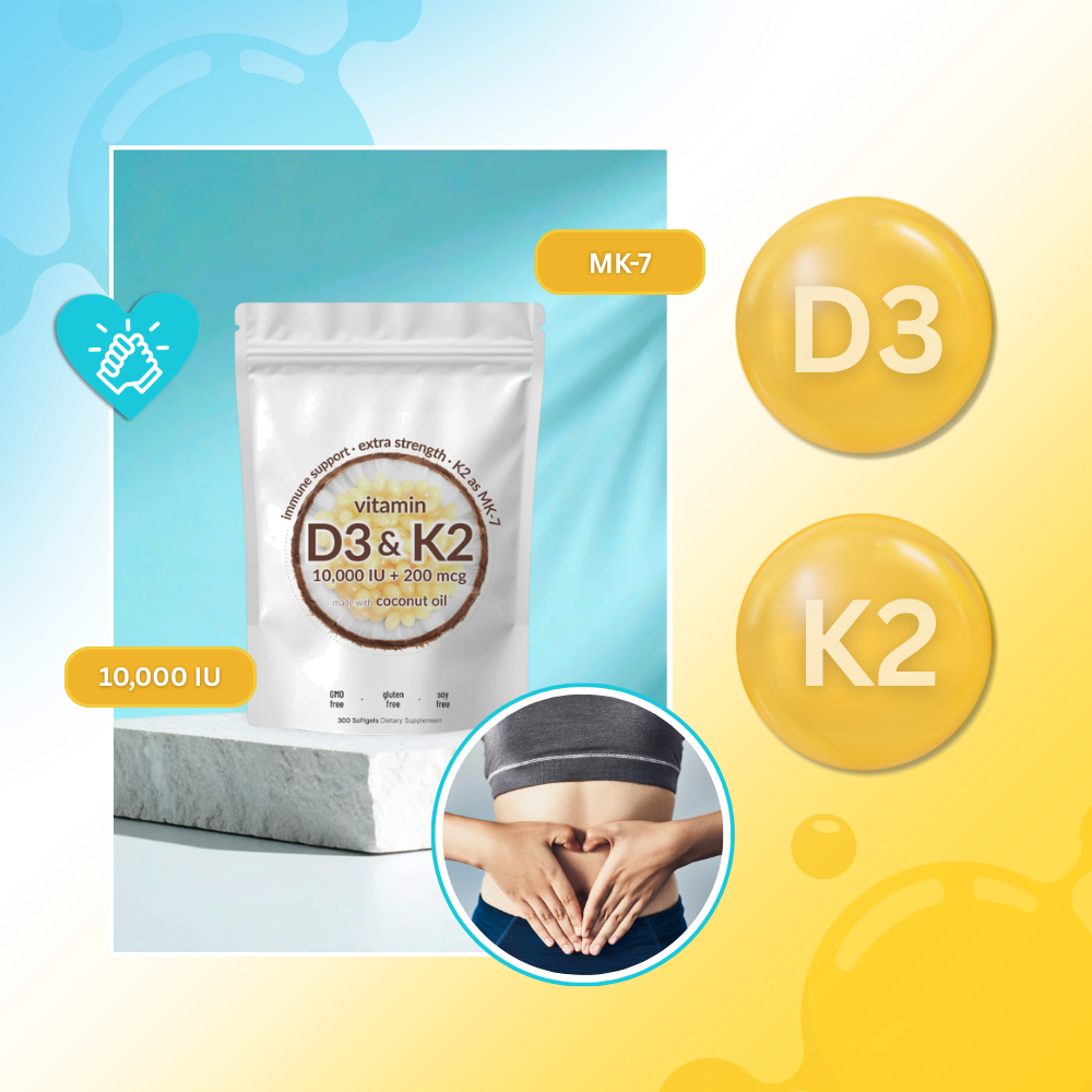 Gélules D3 & K2 haute puissance