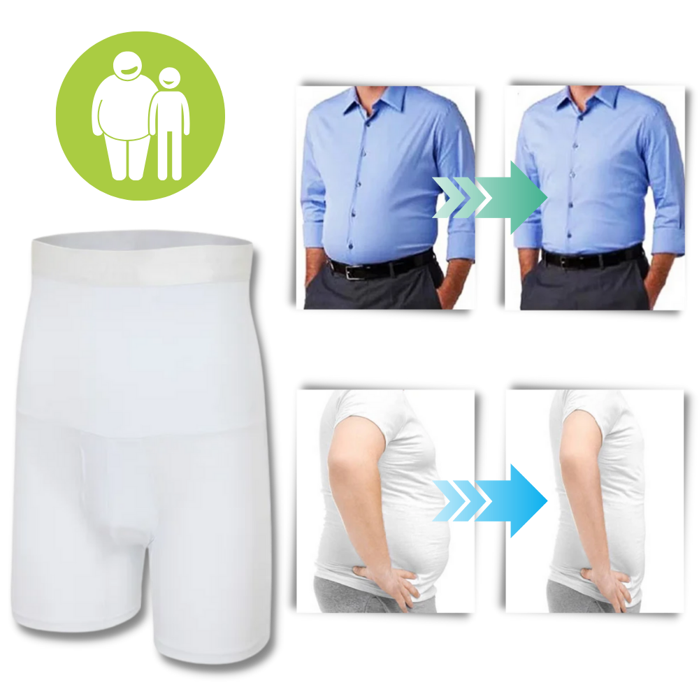 Short minceur sans couture à taille haute