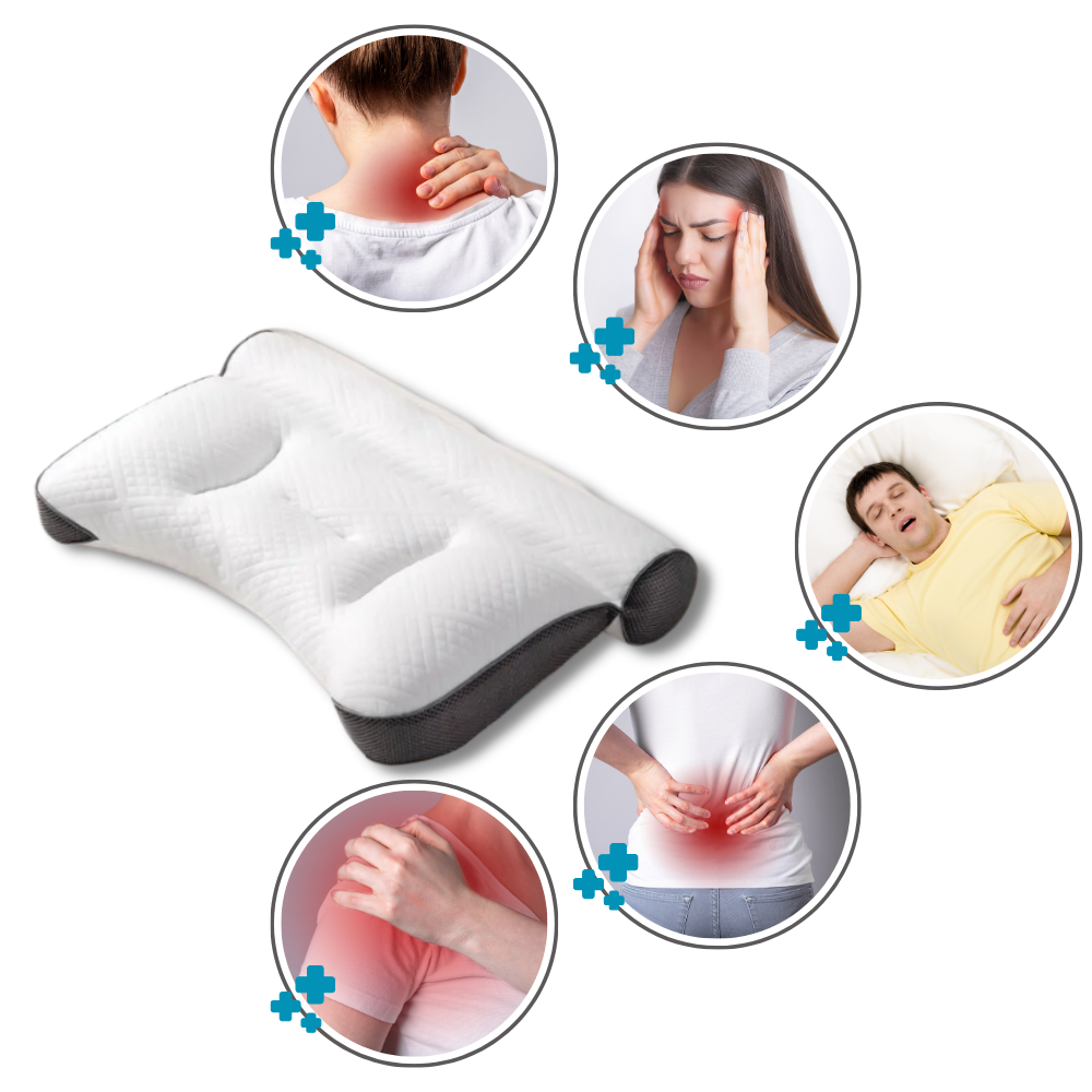 Oreiller de soutien cervical hypoallergénique