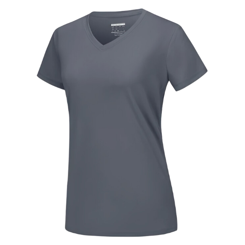 Instant Cooling V-neck Shirts Women