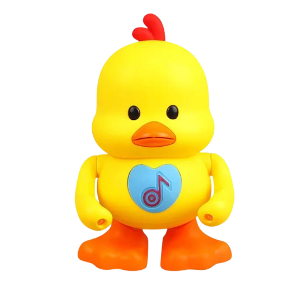 Jouet interactif canard dansant lumineux
