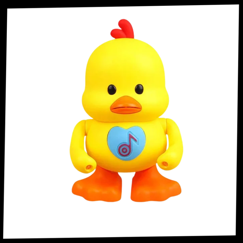 Jouet interactif canard dansant lumineux