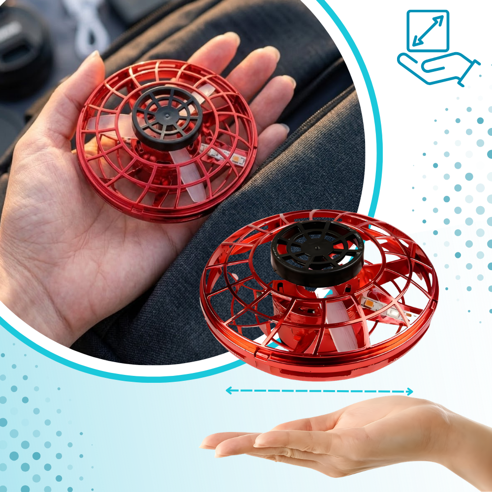 Launch The Fun UFO Mini Drone Spinner