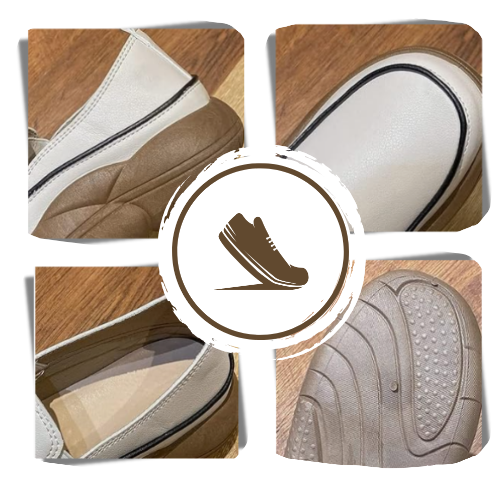 Mocassins souples à plateforme légère