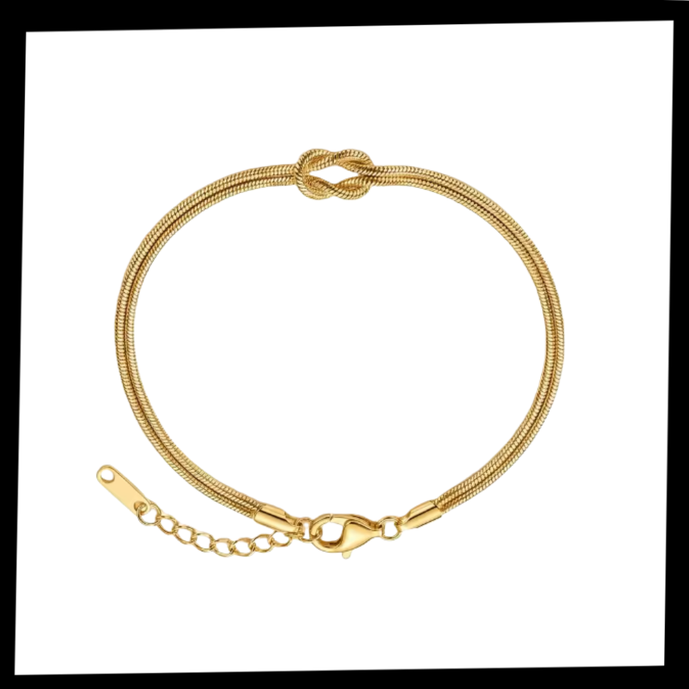 Collier et bracelet Love Knot