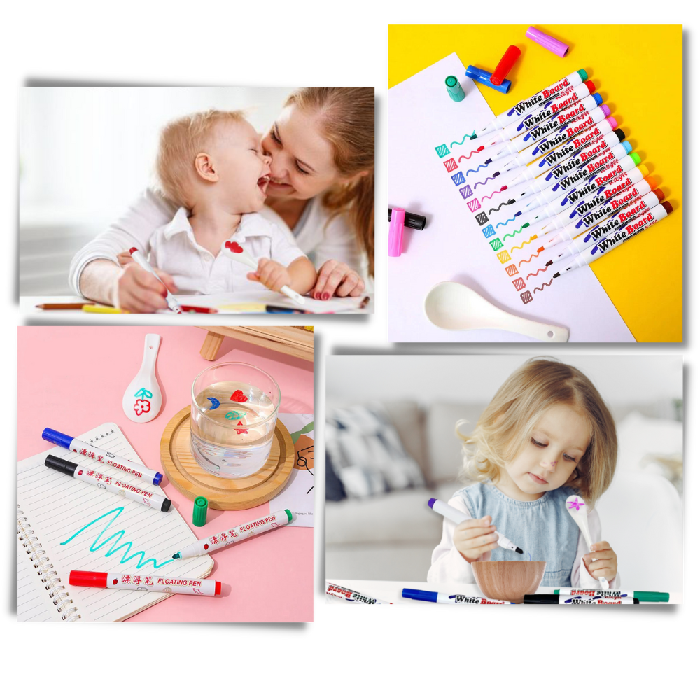 Set de stylos de peinture à l'eau