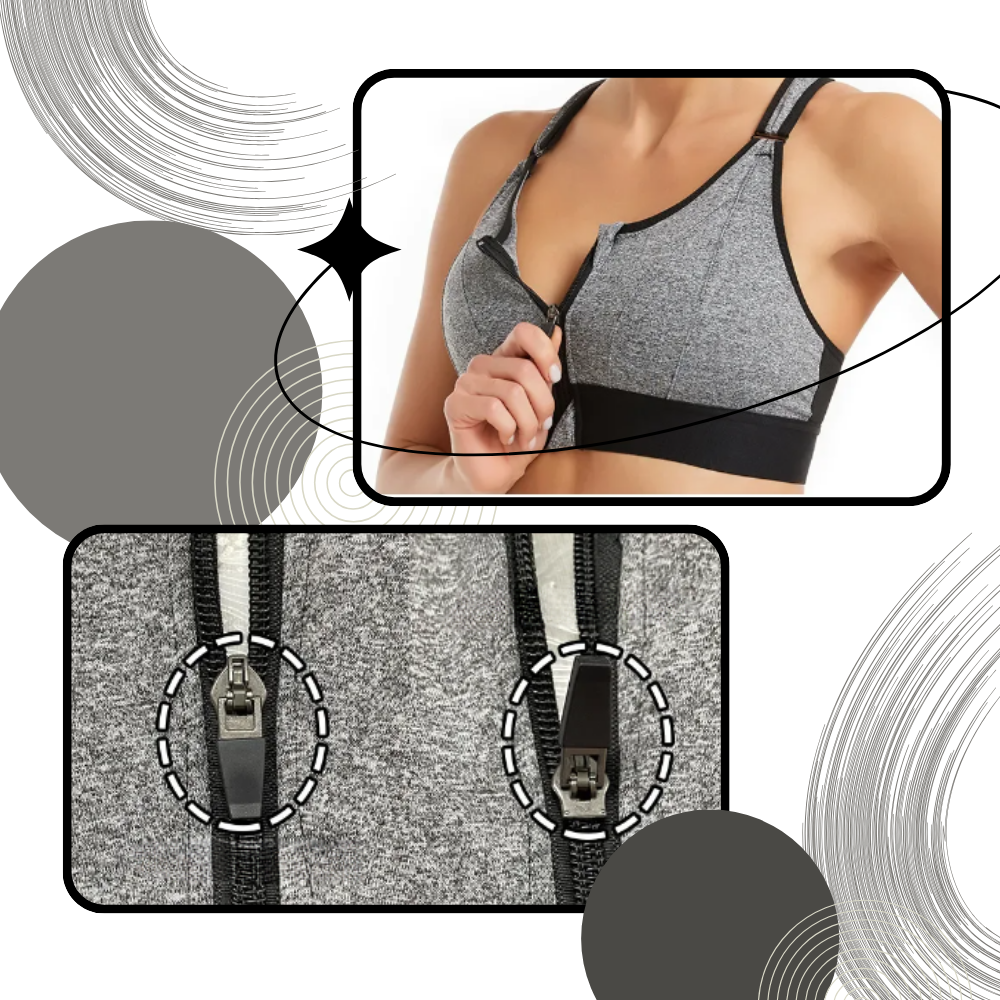 Soutien-gorge de sport à dos nageur avec soutien maximal