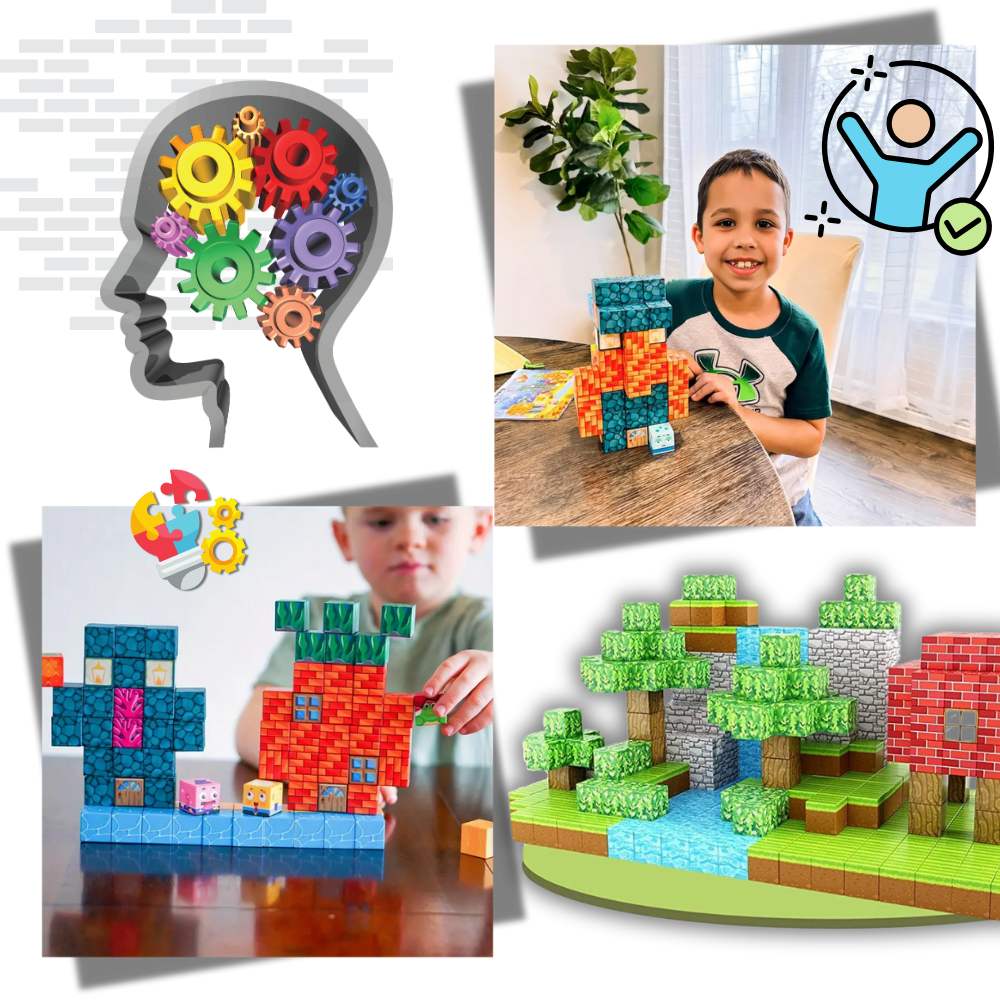 Blocs magnétiques Minecraft