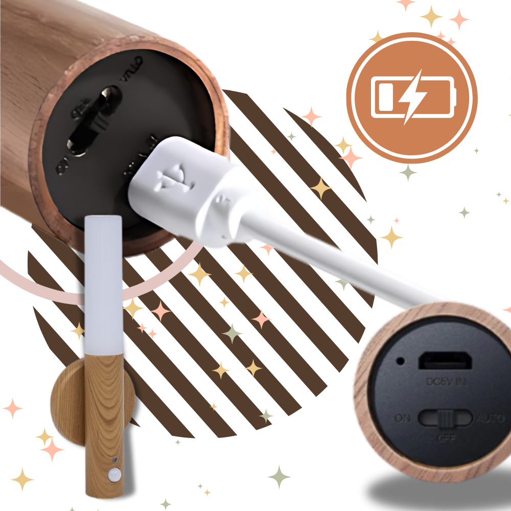 Motion Sensor Rechargeable Lampe Torche
