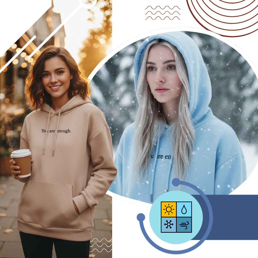Motivational Loose Women Hoodie
