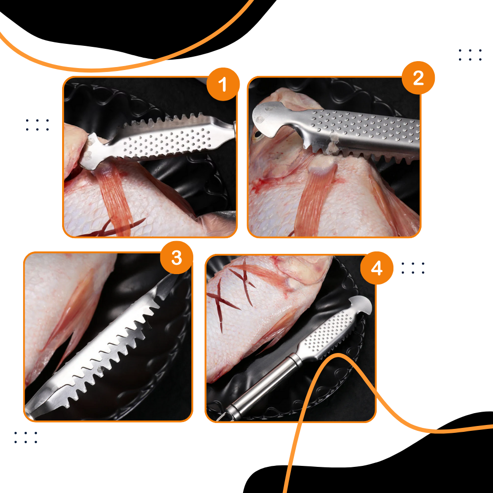 Multi-Functional Fish Scaler