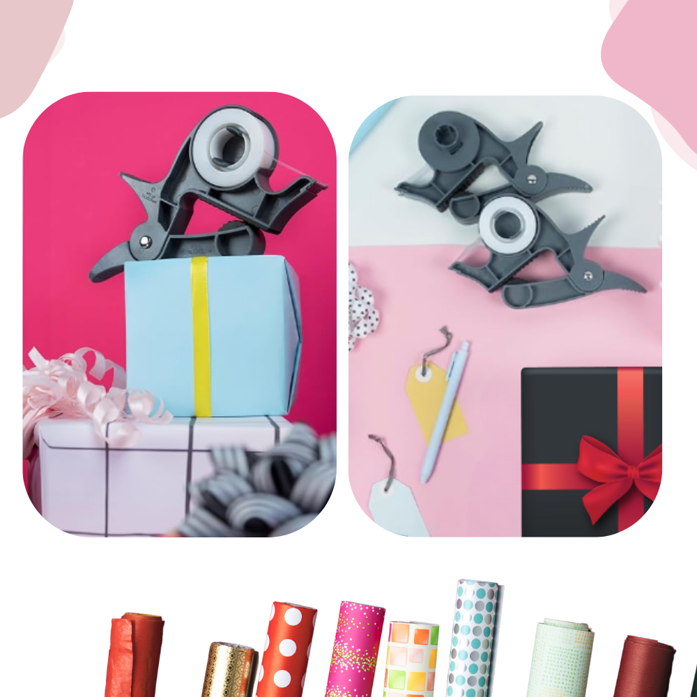 Multi-Purpose Gift Wrapping Paper Holder