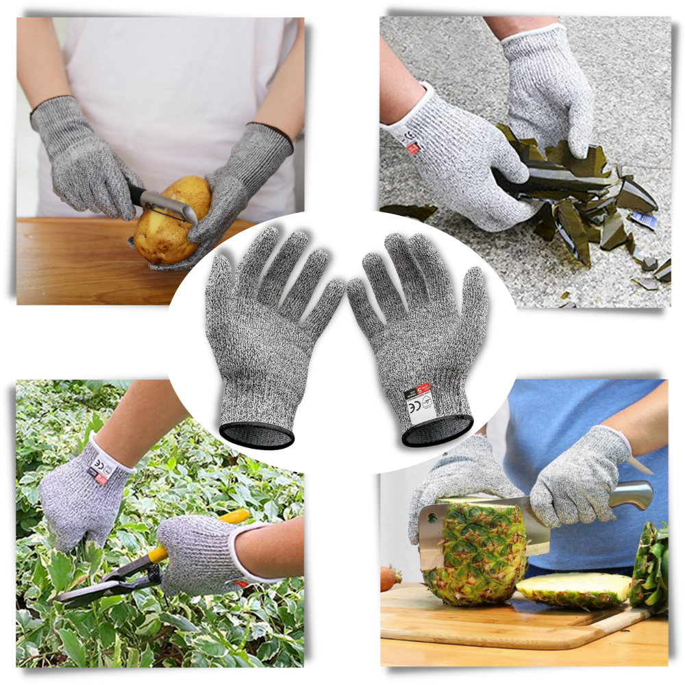 Gants multi-usages anti-coupures