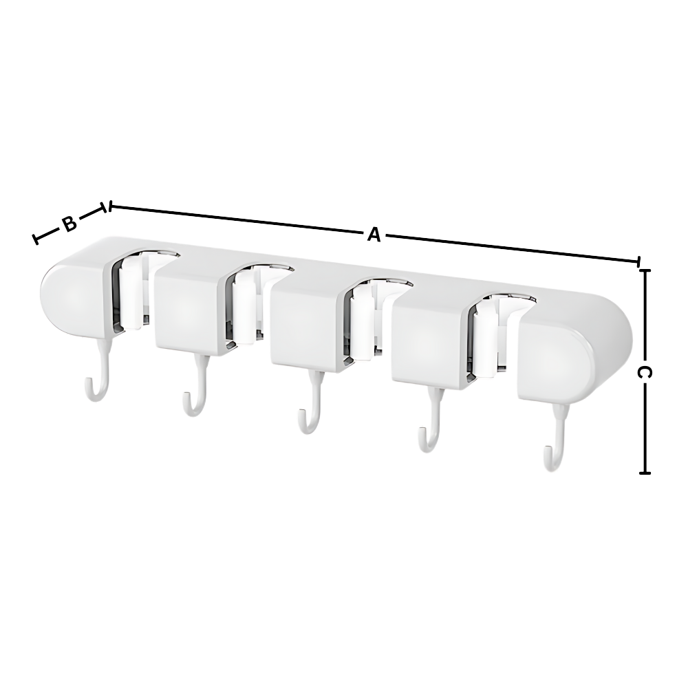 Multifunctional Broom Holder