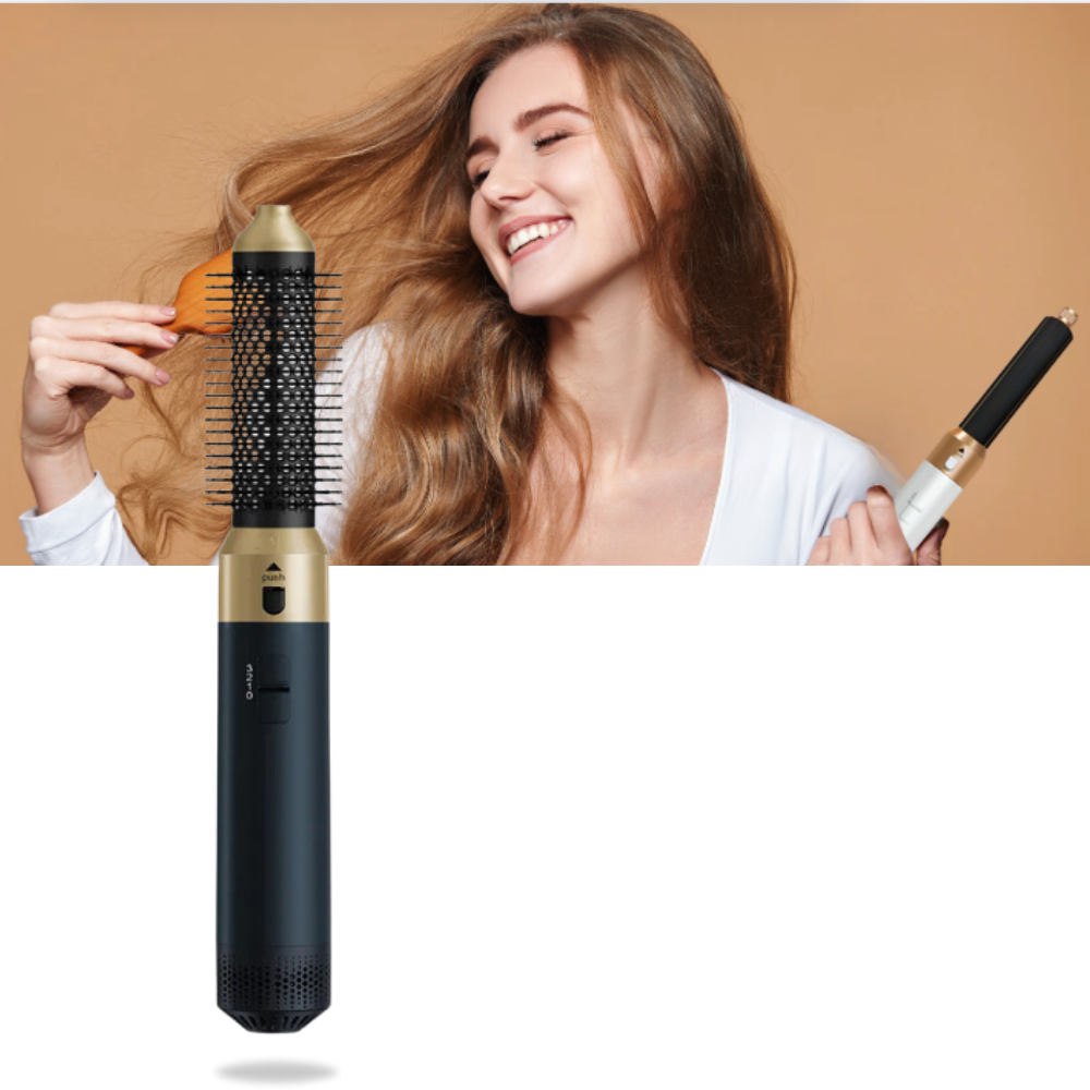 Brosse sèche-cheveux multifonction