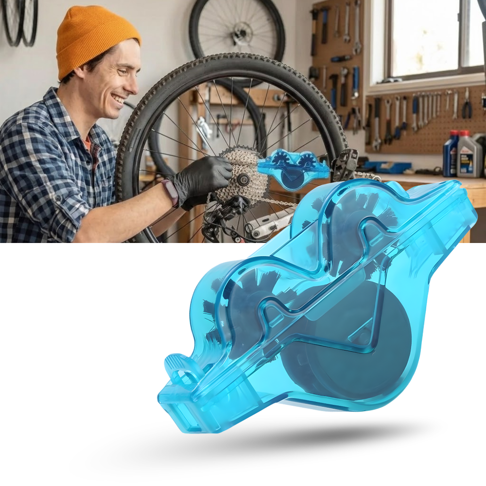 Nettoyeur pour chaîne de vélo 360°