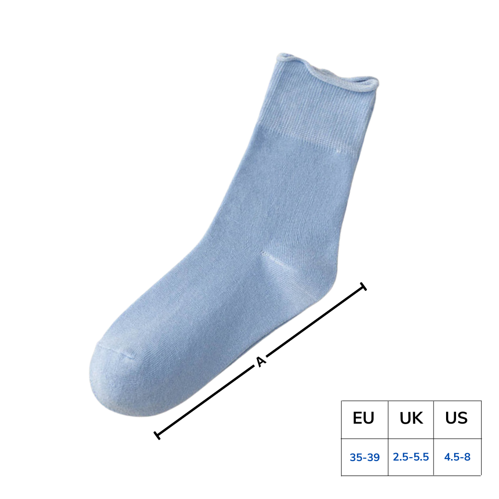 Chaussettes sans couture et non serrantes