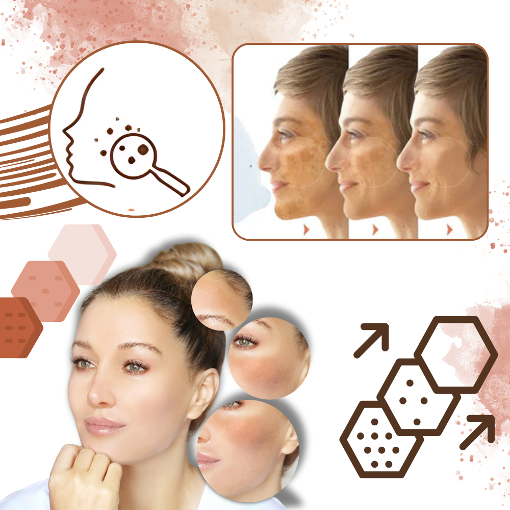 Sérum facial correcteur non gras à la mélanine