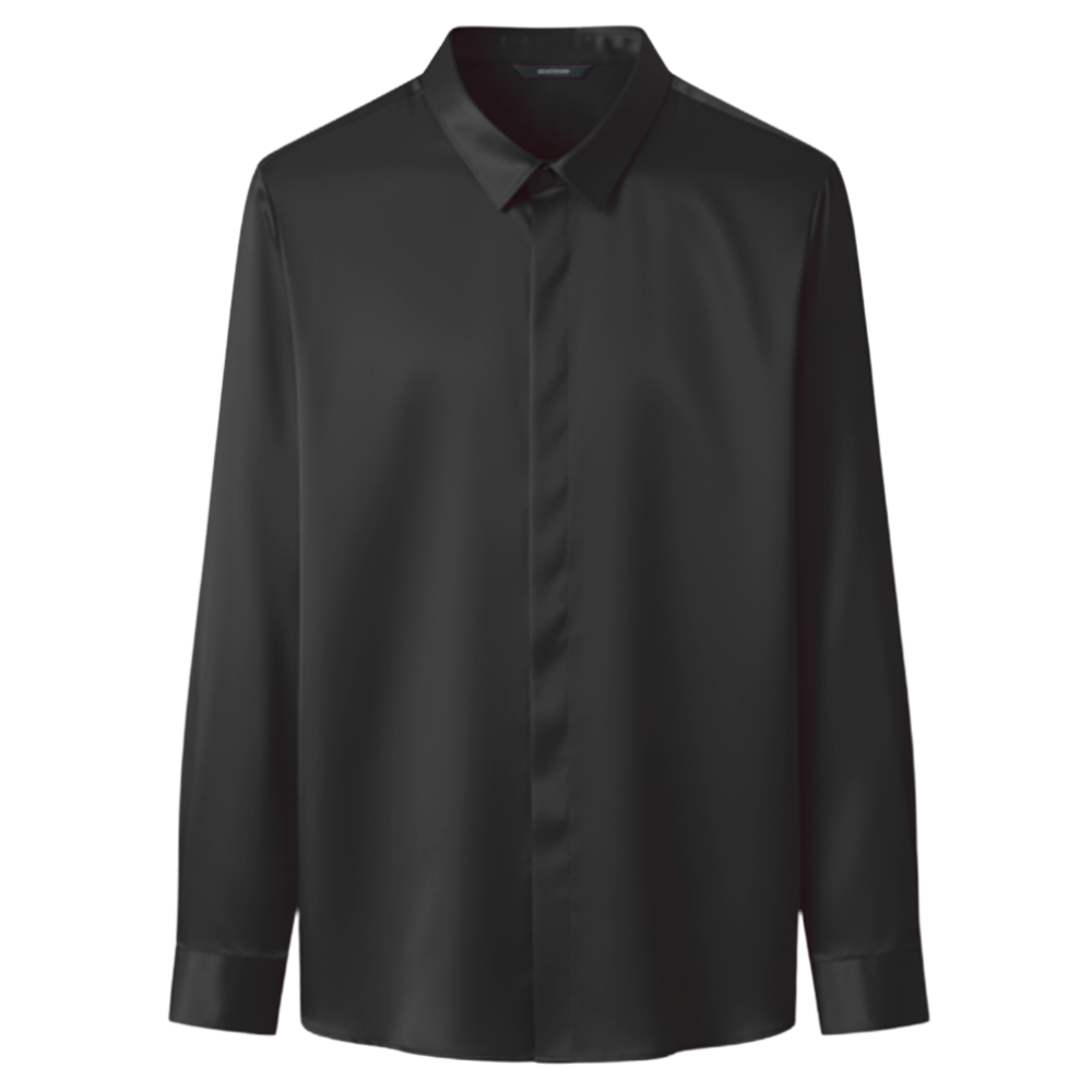 Non Iron Silk Blend Men's Polo