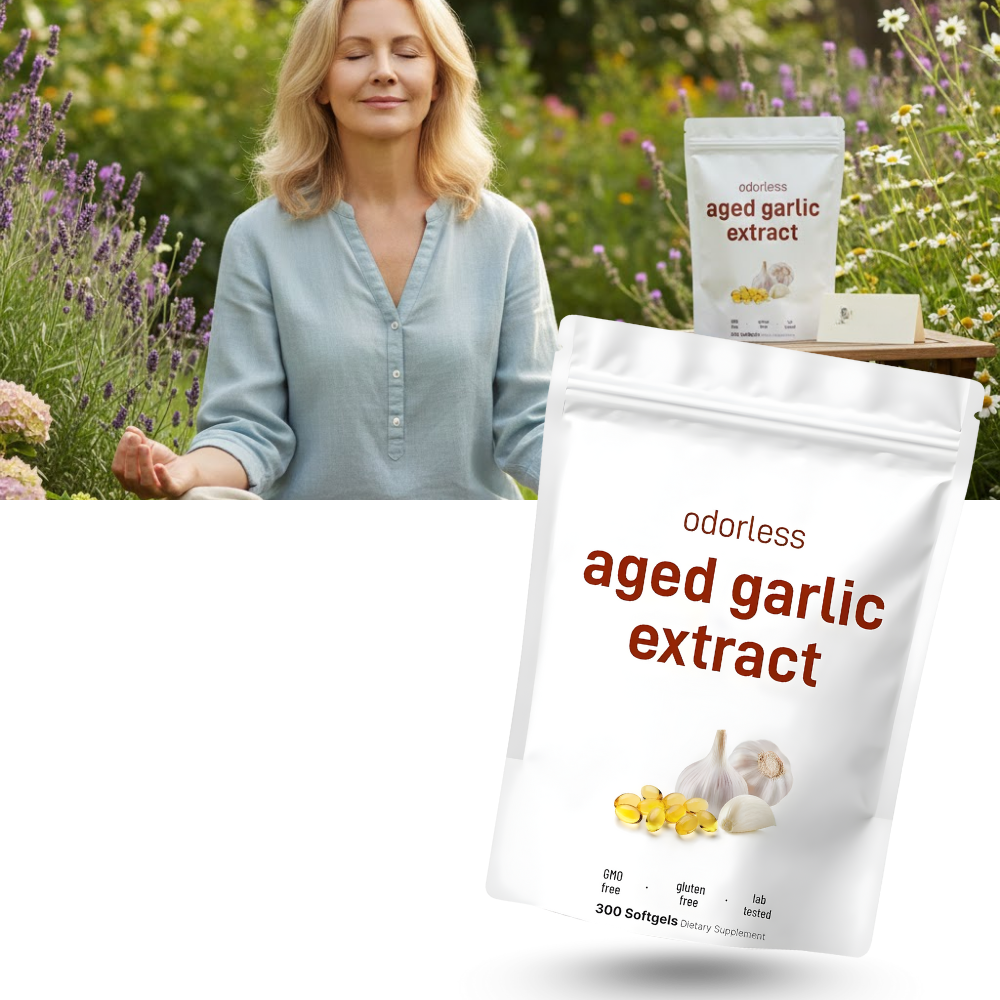 Organic Garlic Extract Soft Gels