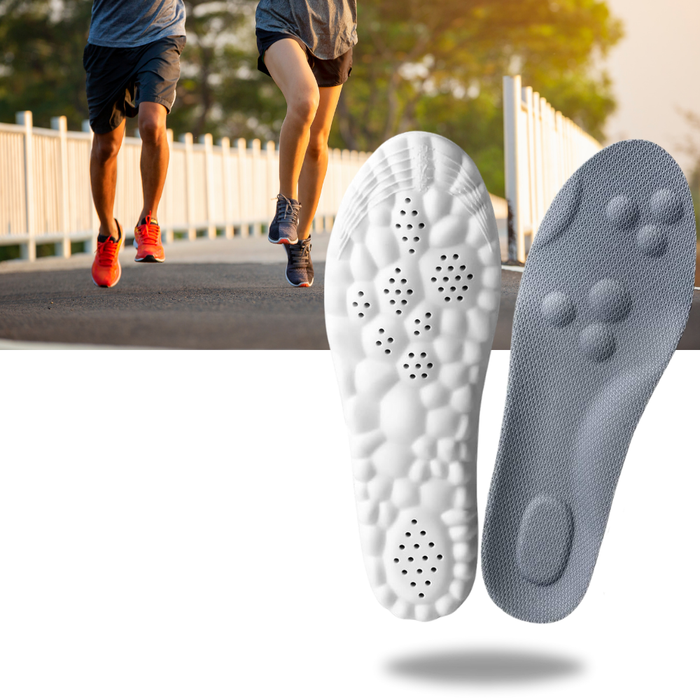 Semelles orthopédiques à mémoire de forme