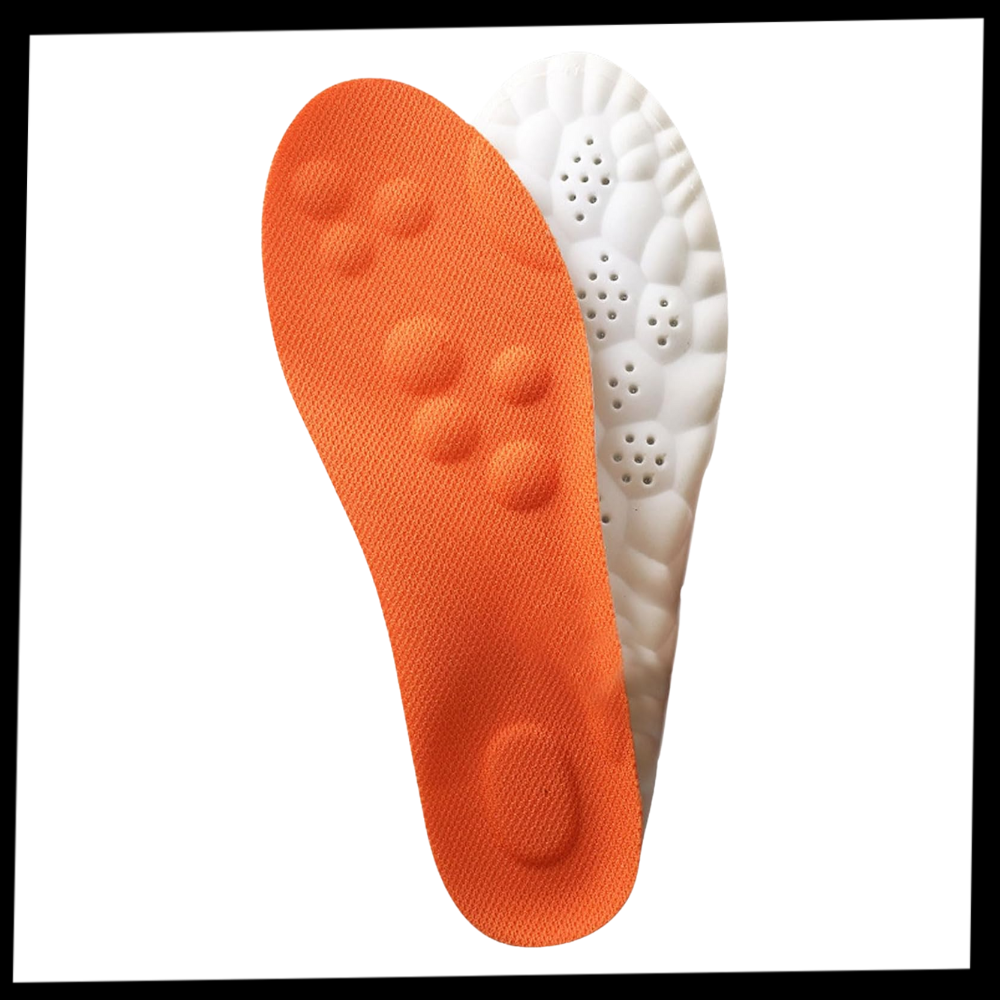 Semelles orthopédiques à mémoire de forme