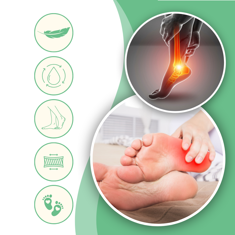 Chaussettes apaisantes pour la neuropathie