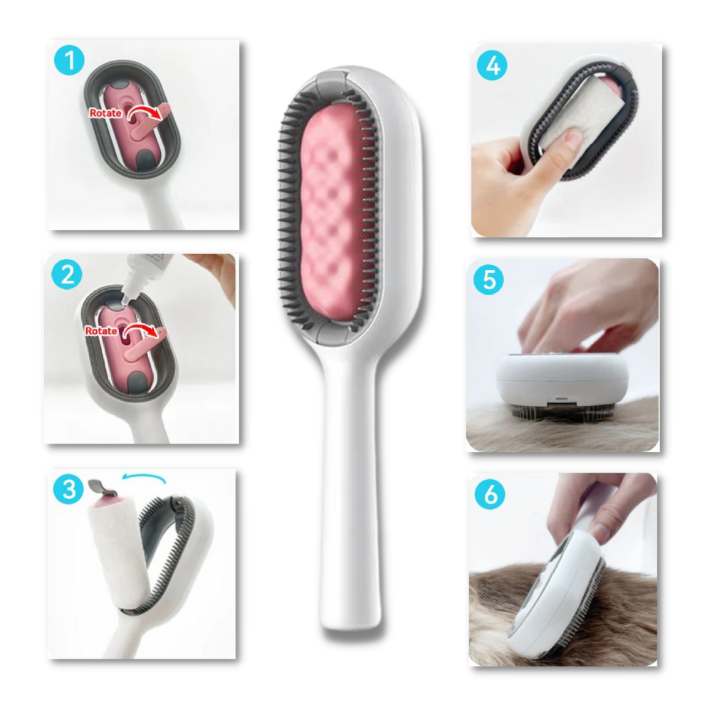 Pet Grooming Comb with Water tank