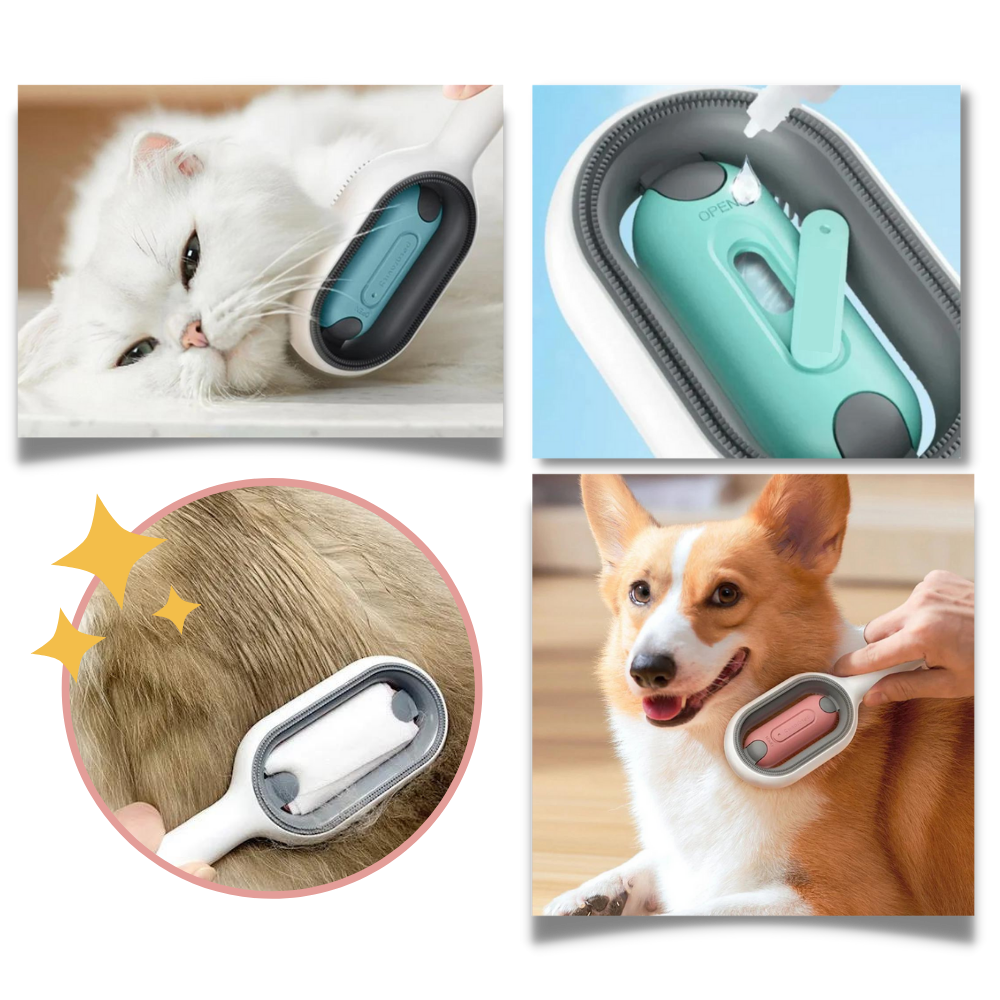 Pet Grooming Comb with Water tank