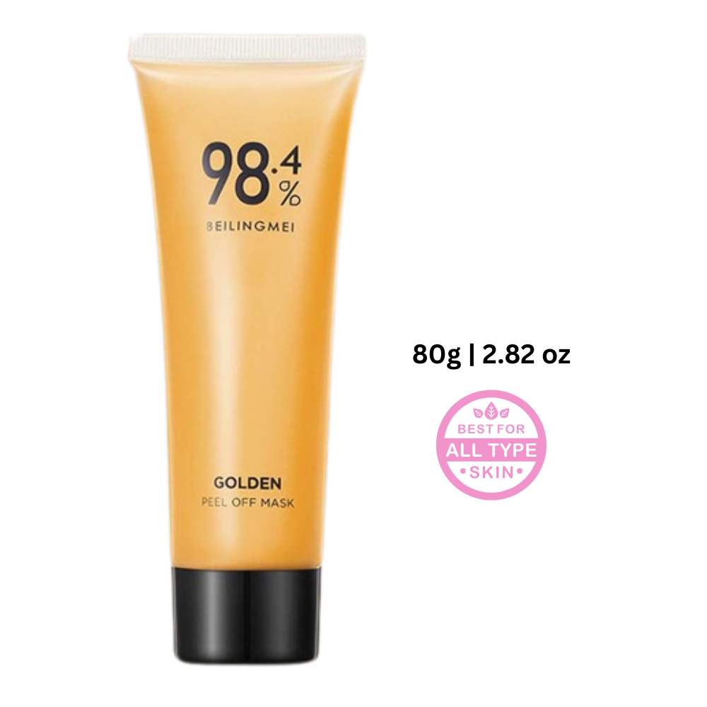 Masque doré peel-off pour le nettoyage des pores