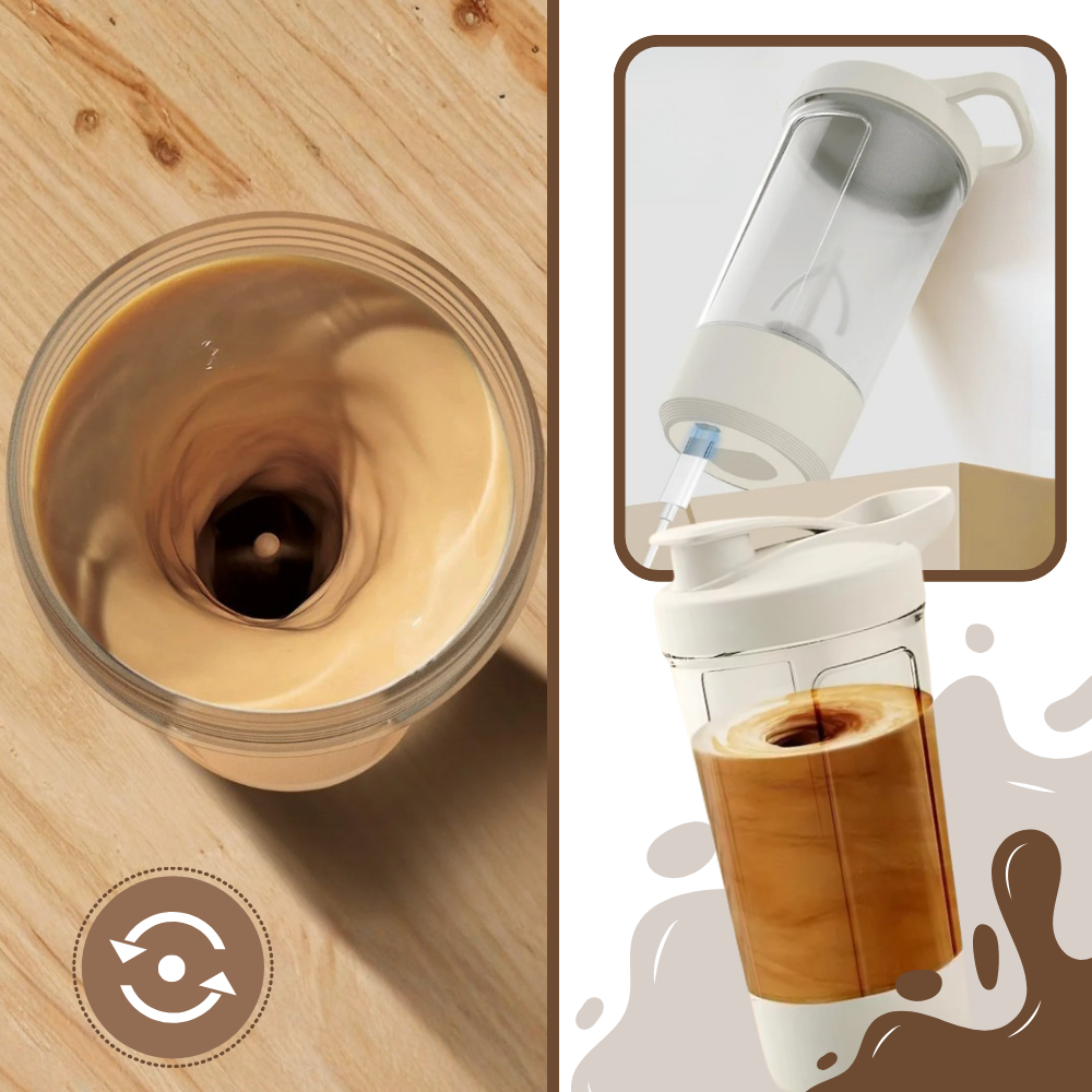 Tasse à café avec mélangeur intégré Power Vortex