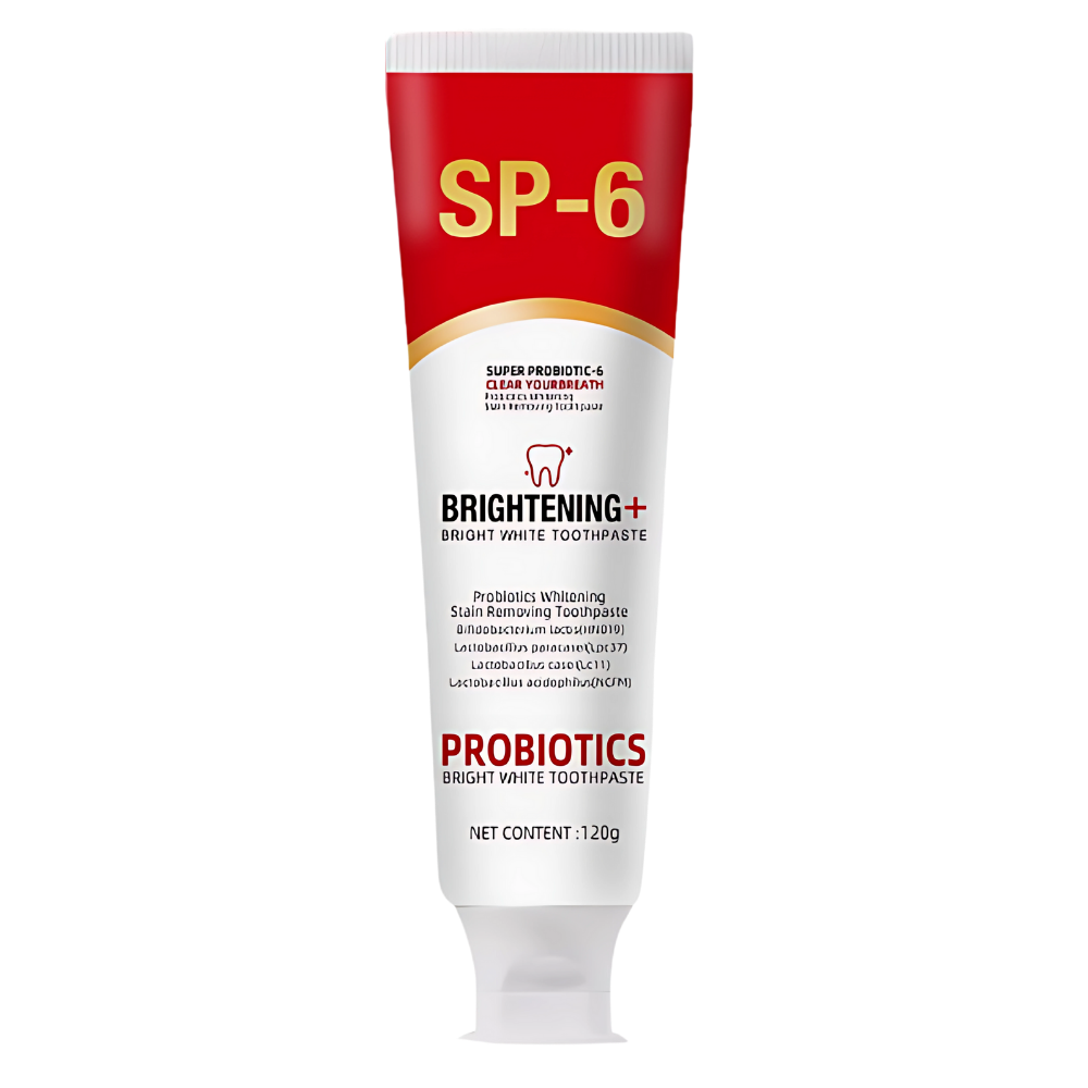 Dentifrice blanchissant aux probiotiques