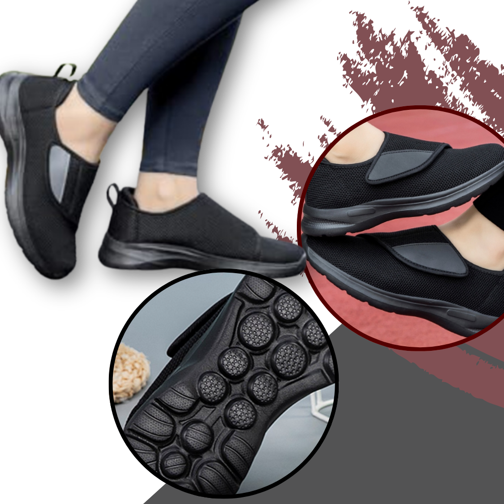Chaussures pour pieds diabétiques à soulagement rapide du talon