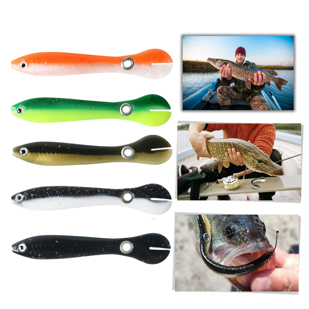 Appâts de pêche réalistes